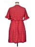 Unbranded 100% Polyester Polka Dots Red Casual Dress Size XL - photo 2