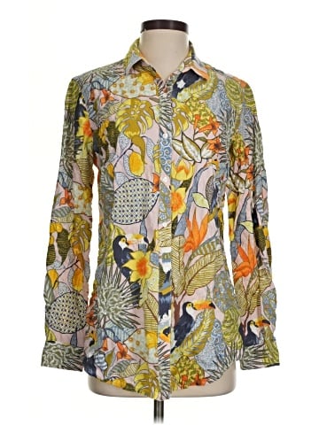 J. McLaughlin Long Sleeve Button-Down Shirt (view 1)