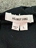 Helmut Lang Solid Black Cocktail Dress Size L - photo 7