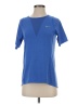 Nike 100% Polyester Blue Active T-Shirt Size S - photo 1