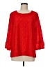 Alfred Dunner Red 3/4 Sleeve Blouse Size M - photo 1