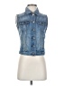 J.Crew 100% Cotton Blue Denim Vest Size XS - photo 1