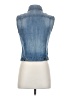 J.Crew 100% Cotton Blue Denim Vest Size XS - photo 2