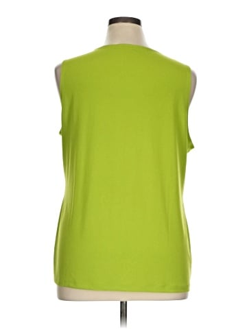 Susan Graver Sleeveless T-Shirt (view 2)