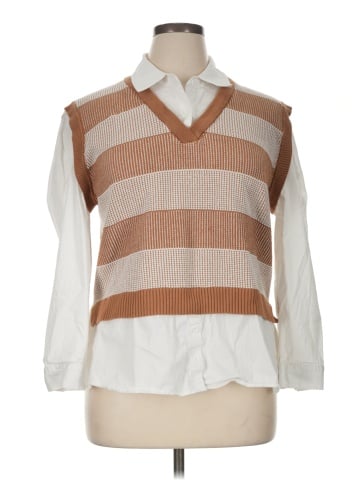 Adrianna Papell Sweater Vest (view 1)