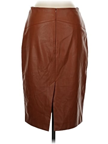 Karen Millen Faux Leather Skirt (view 2)