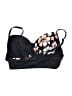 Unbranded Floral Black Swimsuit Top Size M - photo 1