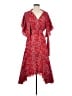 Max Studio Paisley Red Cocktail Dress Size M - photo 1