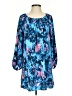 H&M 100% Polyester Blue Casual Dress Size XS - photo 1