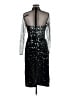 Eliza J Stars Silver Cocktail Dress Size 8 - photo 2