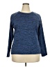 ClimateRight by Cuddl Duds Blue Pullover Sweater Size XXL - photo 1