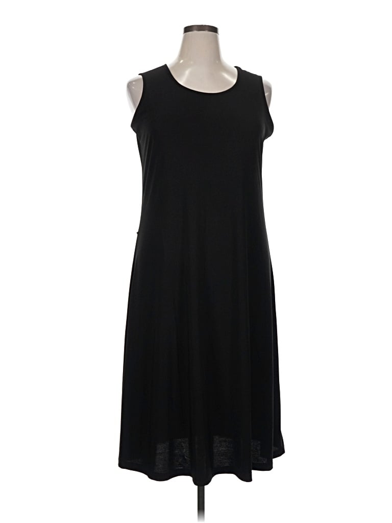 Pre-owned Attitudes By Renee Casual Dress In Black