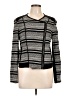 Lou & Grey 100% Cotton Stripes Black Jacket Size L - photo 1