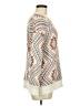 Hem & Thread Argyle Ivory Pullover Sweater Size M - photo 4
