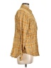 Universal Thread Plaid Yellow Long Sleeve Button-Down Shirt Size L - photo 4