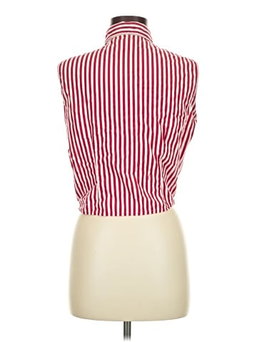 Bill Blass Sleeveless Button-Down Shirt (view 2)