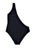 Unbranded Solid Black One Piece Swimsuit Size M - photo 1