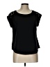 Paper Crane Black Short Sleeve Top Size L - photo 1