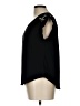 Paper Crane Black Short Sleeve Top Size L - photo 5