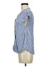 Blue Rain 100% Rayon Blue Short Sleeve Blouse Size M - photo 5