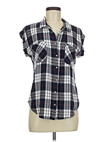 Jachs Girlfriend Short Sleeve Button-Down Shirt (view 1)