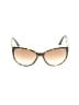Chanel Tan Brown Acetate CC Chain Sunglasses One size - photo 2
