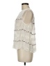 Hinge 100% Viscose Ivory Sleeveless Blouse Size M - photo 5