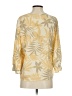 Como Blu 100% Rayon Yellow 3/4 Sleeve Blouse Size S - photo 2