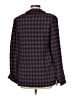 Nina Mclemore Houndstooth Burgundy Purple Blazer Size 8 - photo 2