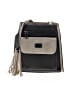 Liz Soto 100% Pvc Gray Black Backpack One size - photo 1