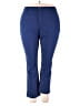 Cj Banks Solid Blue Active Pants Size 20 - photo 1