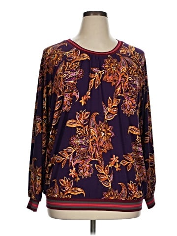 IMAN Long Sleeve Blouse (view 1)