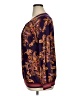 IMAN Burgundy Long Sleeve Blouse Size 1X - photo 5