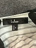 Lulus Stripes Silver Short Sleeve T-Shirt Size S - photo 7