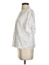 Ruby Rd. Ivory Short Sleeve Blouse Size S - photo 5