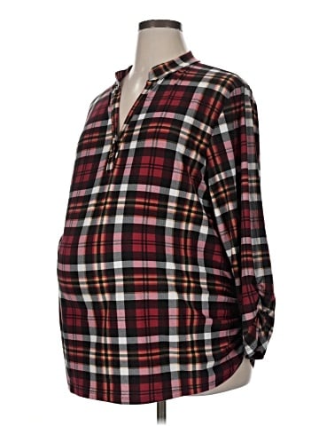 Feathers Long Sleeve Blouse (view 1)