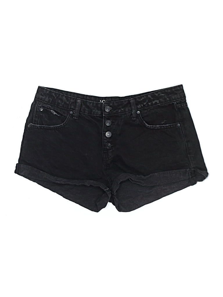 Pre-owned No Boundaries Denim Shorts In Black