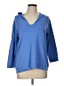 Chico's Blue Sweatshirt Size Lg (2) - photo 1