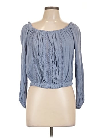 Aeropostale 3/4 Sleeve Blouse (view 1)