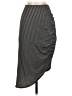 Green Envelope Stripes Black Casual Skirt Size S - photo 1