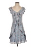 Lulus 100% Polyester Paisley Blue Casual Dress Size S - photo 1