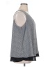 Torrid 100% Polyester Gray Sleeveless Blouse Size 1X Plus (1) - photo 4