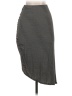 Green Envelope Stripes Black Casual Skirt Size S - photo 2