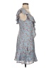 Lulus 100% Polyester Paisley Blue Casual Dress Size S - photo 4