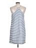 Maeve 100% Polyester Stripes Blue Casual Dress Size Lg Petite - photo 2