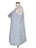 Maeve 100% Polyester Stripes Blue Casual Dress Size Lg Petite - photo 5
