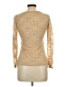Ambiance Apparel Metallic Gold Long Sleeve Top Size L - photo 2