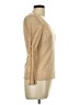 Ambiance Apparel Metallic Gold Long Sleeve Top Size L - photo 4