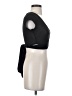 Shein Black Short Sleeve Top Size S - photo 4