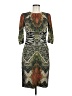 ETRO Print Green Cocktail Dress Size EU (IT) 42 / US 6 - photo 1